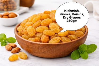 Kishmish, Raisins, Dry Grapes, Munakka 250gm