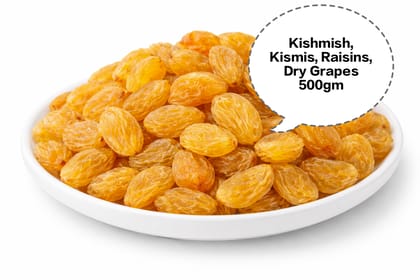 Kishmish, Raisins, Dry Grapes, Munakka 500gm