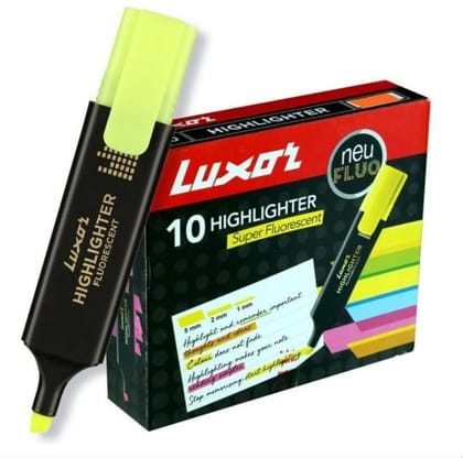 Luxor  Highlighter(Pack of 10 pieces)