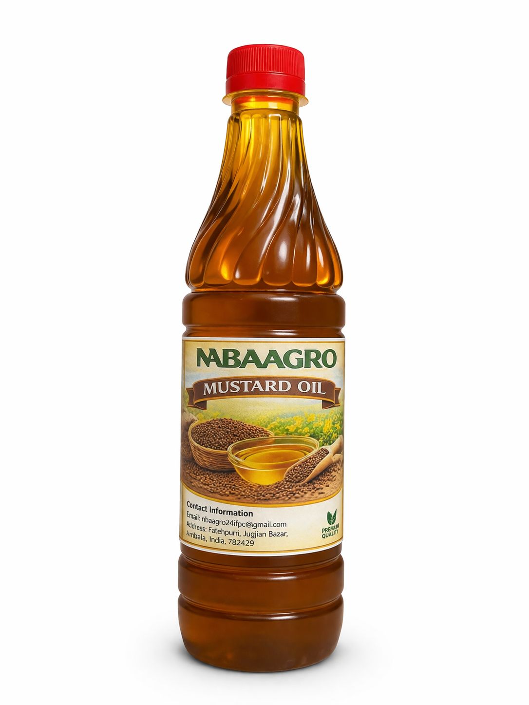 Nbaagro Premium Mustard Oil