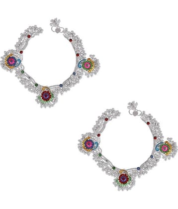 AKLINA Multicolor Anklets ( Pack of 1 )