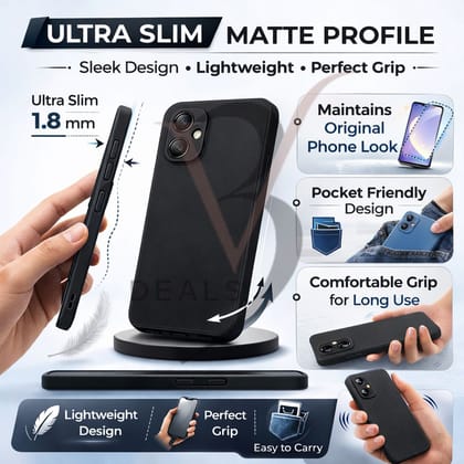 V3Deals Compatible with Samsung Galaxy M06 / F06 (5G) Silicone Mobile Cover | Camera Bump Protection & Inner Velvet Fabric Lining | Ultra Slim Matte Soft Rubberised Case Cover V3Deals Compatible with Samsung Galaxy M06 / F06 (5G) Silicone Mobile Cover | Camera Bump Protection & Inner Velvet Fabric Lining | Ultra Slim Matte Soft Rubberised Case Cover