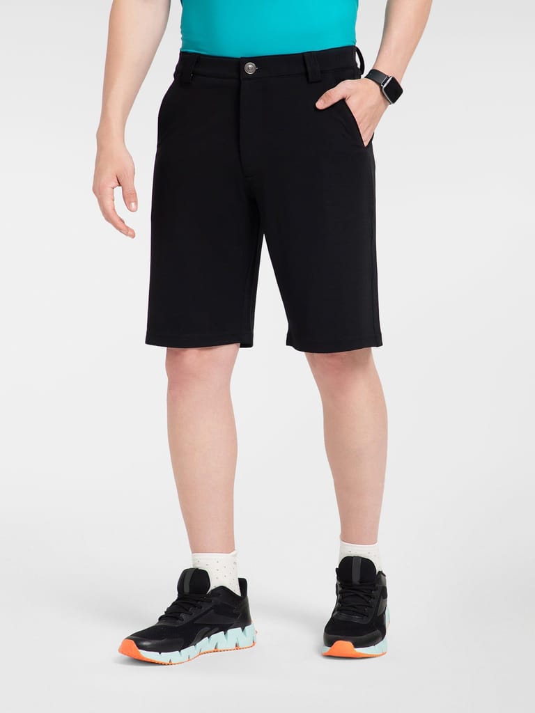 AH Ultra - AH Black Golf Shorts