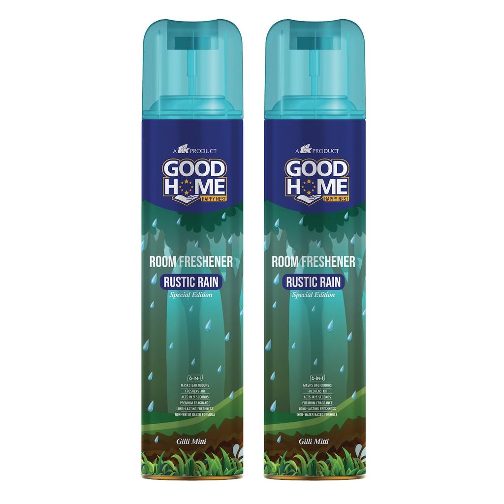 Good Home Rustic Rain Room Freshener 130ml (pack of 2) - Fresheners and Repellents | Buy online on ZillyBuy