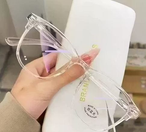 Latest Clubmaster Blue Light Blocking Glasses Gaming Filter Transparent Square Eyeglasses for Eye Protection Men Women, Computer/Tablet/Laptop/Mobile/TV, Anti-blue & Anti eyestrain