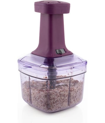 Magicspoon Fruit & Vegetable Chopper with 4 Blades, 1000ml, Set of 1