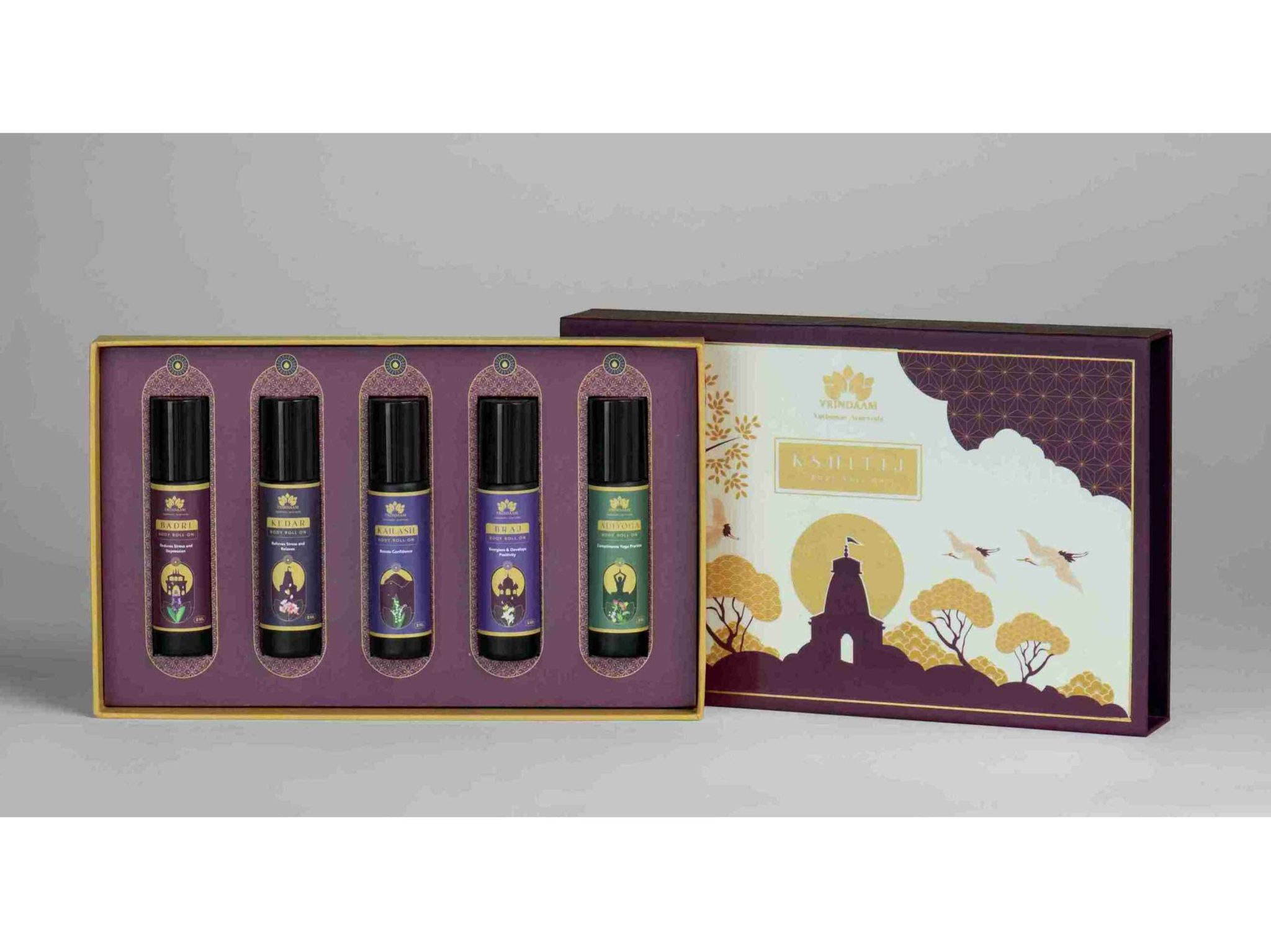 Kshitij - Body Roll On Gift Box