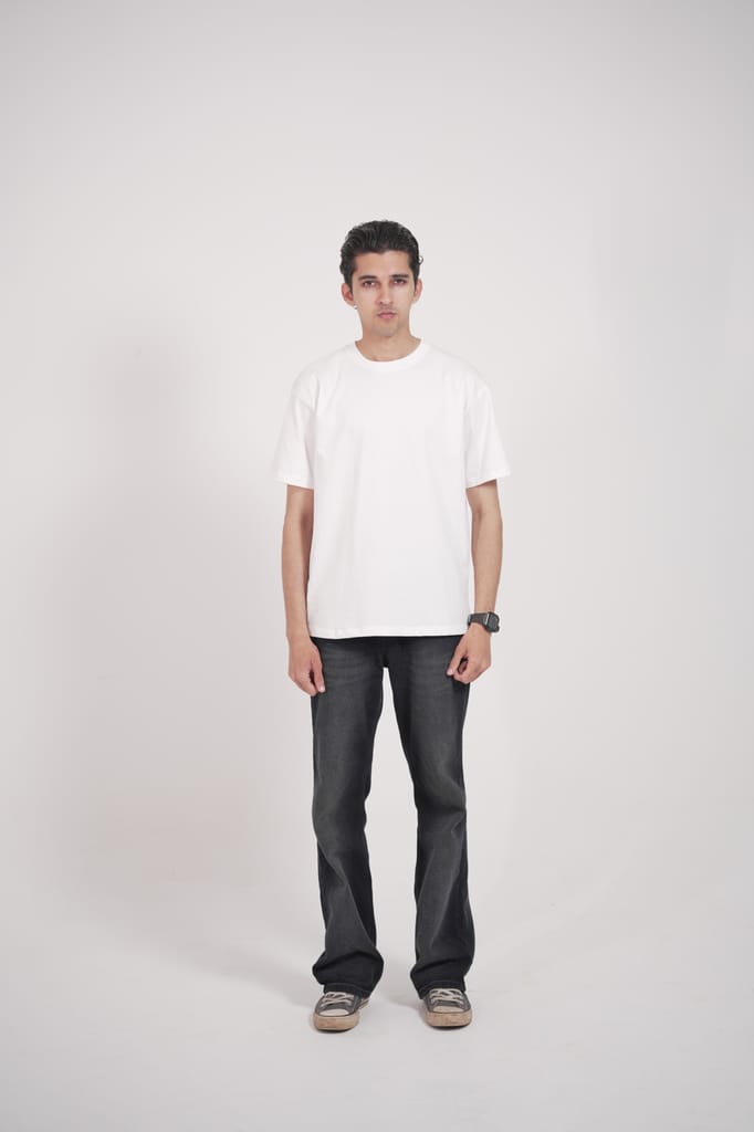 Essential Basics 210GSM Oversized Plain T-Shirt