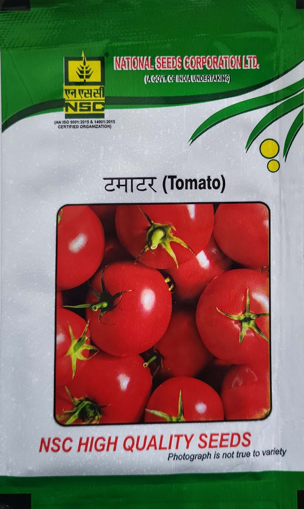 NSC Hybrid Tomato Variety- Arka Samrat Truthful Labelled (TL) Seed 5 gm Packet