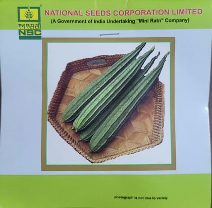 NSC Ridge Gourd Variety-Kashi Nanda Truthful Labelled (TL)Seed 10 gm (2 packet of 5 gm each)  