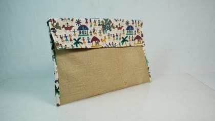 Jute File Folder