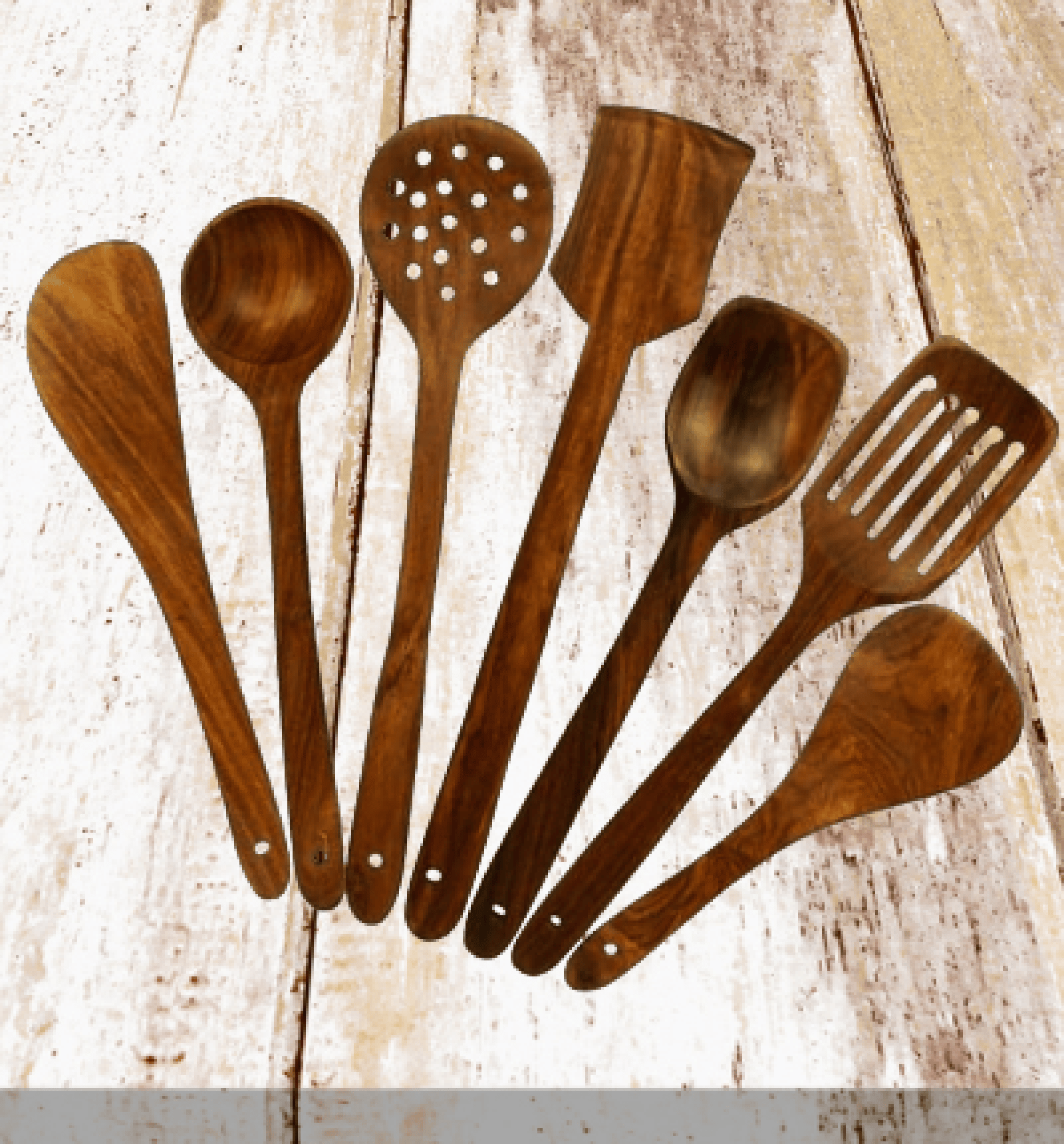 7pcs Spoon Wooden Set