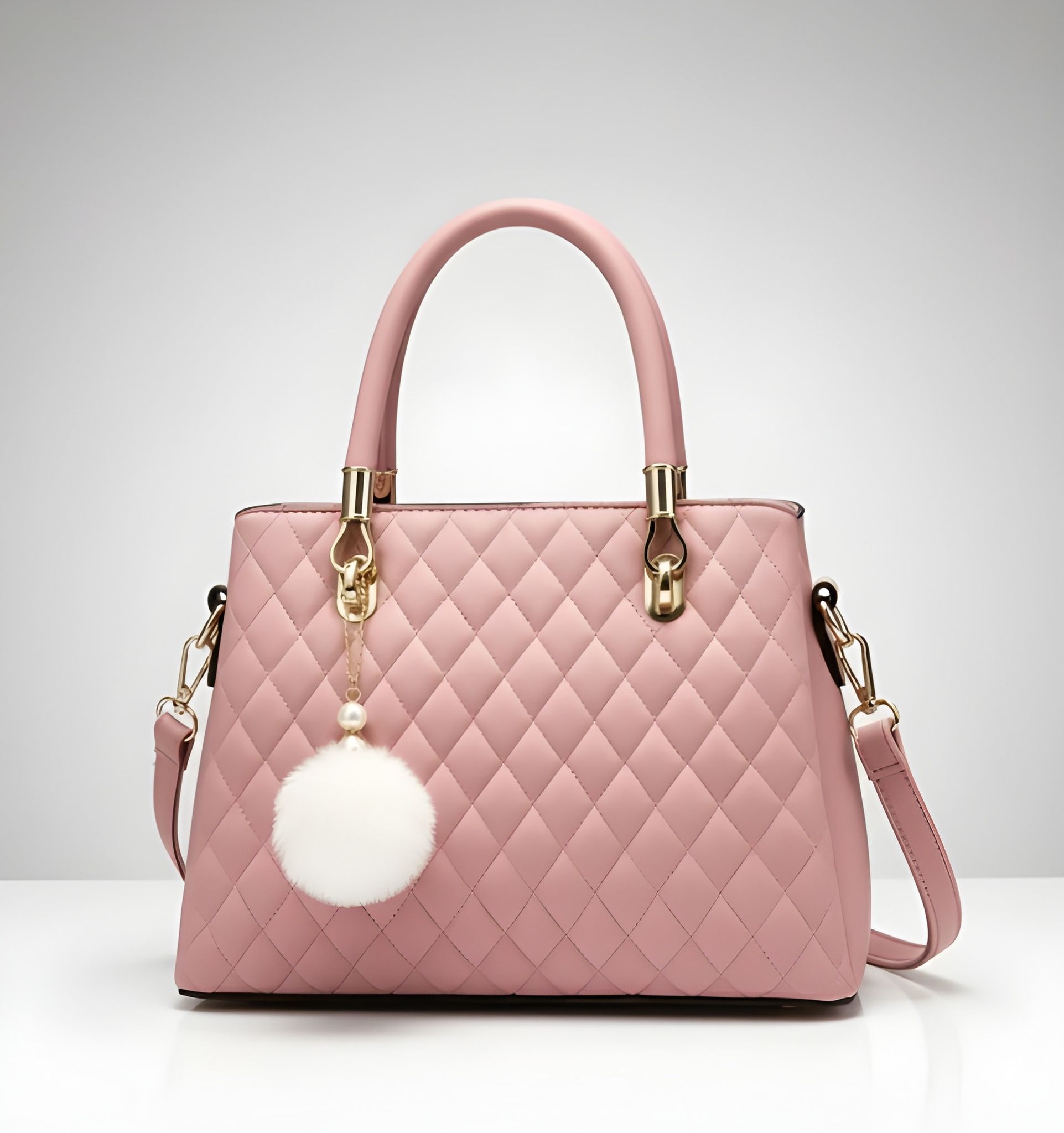 Latest Luxury Women Faux Leather Handbag | Classic Shoulder & Tote Bag | Stylish Functional Purse for Work, Outings & Travel