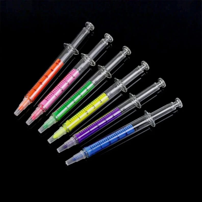 Creative Highlighter Pen Fluorescent Marker for Kids & Students (5 pc)