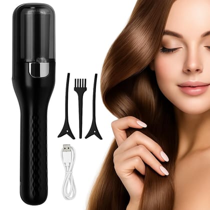 ELEGIBO Automatic Hair Split End Remover Machine-Rechargeable Trimmer Tool For No More Damage,Perfect For Frizzy,Dry,Damaged,Broken,Curly Hair Types,Ideal For Women Seeking Healthyhair,Multicolour ELEGIBO Automatic Hair Split End Remover Machine-Recharge