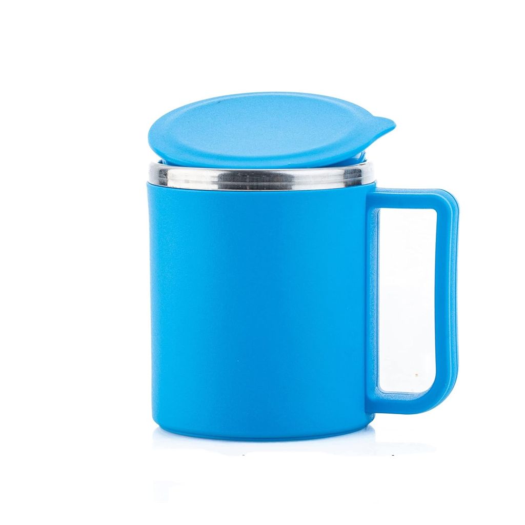 Blue Happy Mug
