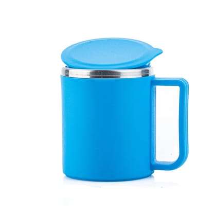 Blue Happy Mug