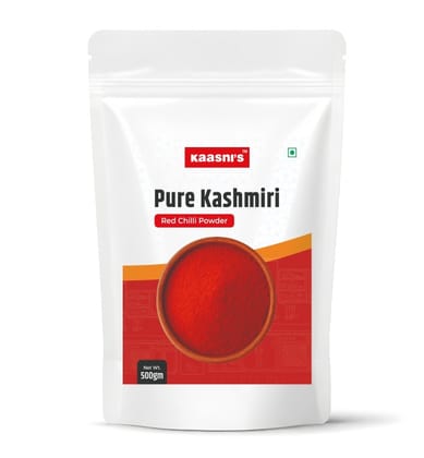Kaasni's Pure Kashmiri Red Chilli Powder, 500g