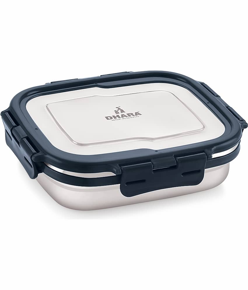Dhara Stainless Steel Blaze 350Ml Stainless Steel Insulated Lunch Box 1 - Container ( Pack of 1 )