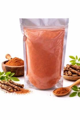 Manjistha Herbal Powder (100 G) | Pure & Natural Ayurvedic Skin & Blood Purifier | EYA GARDEN