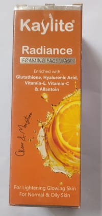 Kaylite Radiance Foaming Face Wash 100ml