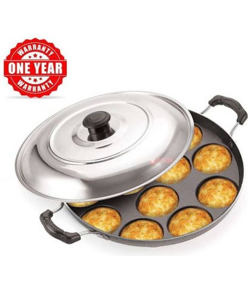 IVBOX 12 Cavity Appam Aluminium Appam Patra 1000 mL