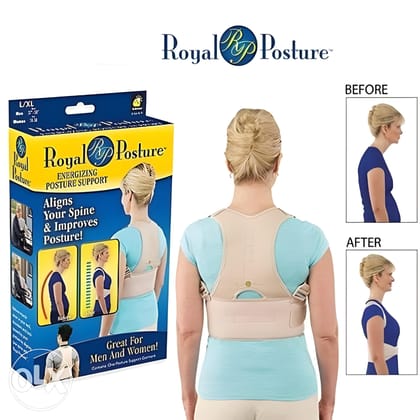 Posture Corrector for Men & Women | Adjustable Shoulder & Upper Back Support Brace | Breathable Back Straightener for Neck, Shoulder & Back Pain Relief