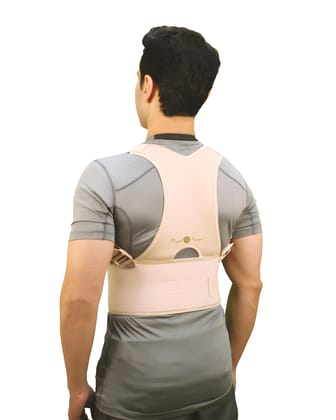 Posture Corrector for Men & Women | Adjustable Shoulder & Upper Back Support Brace | Breathable Back Straightener for Neck, Shoulder & Back Pain Relief