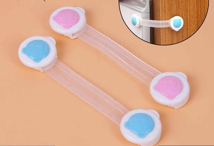 Baby Proofing Child Safety Strap Locks (Pack of 5Pc)