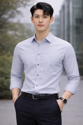 Men's Premium Formal Full Sleeve Regular Fit Shirt