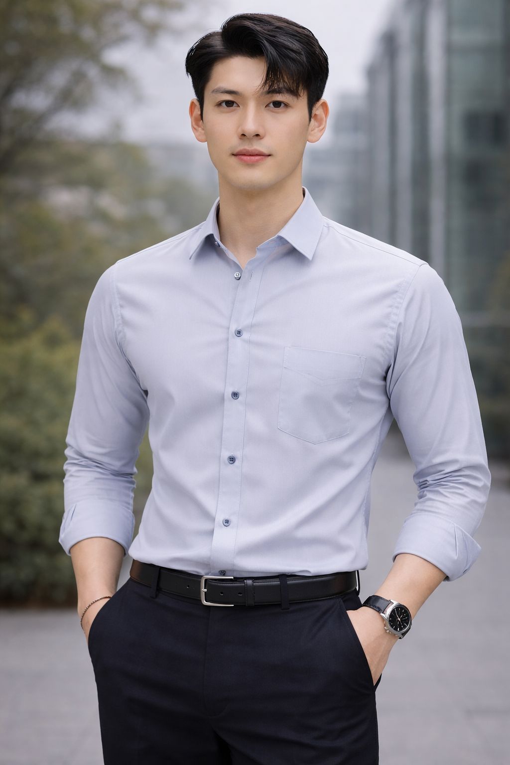 Men's Premium Formal Full Sleeve Regular Fit Shirt