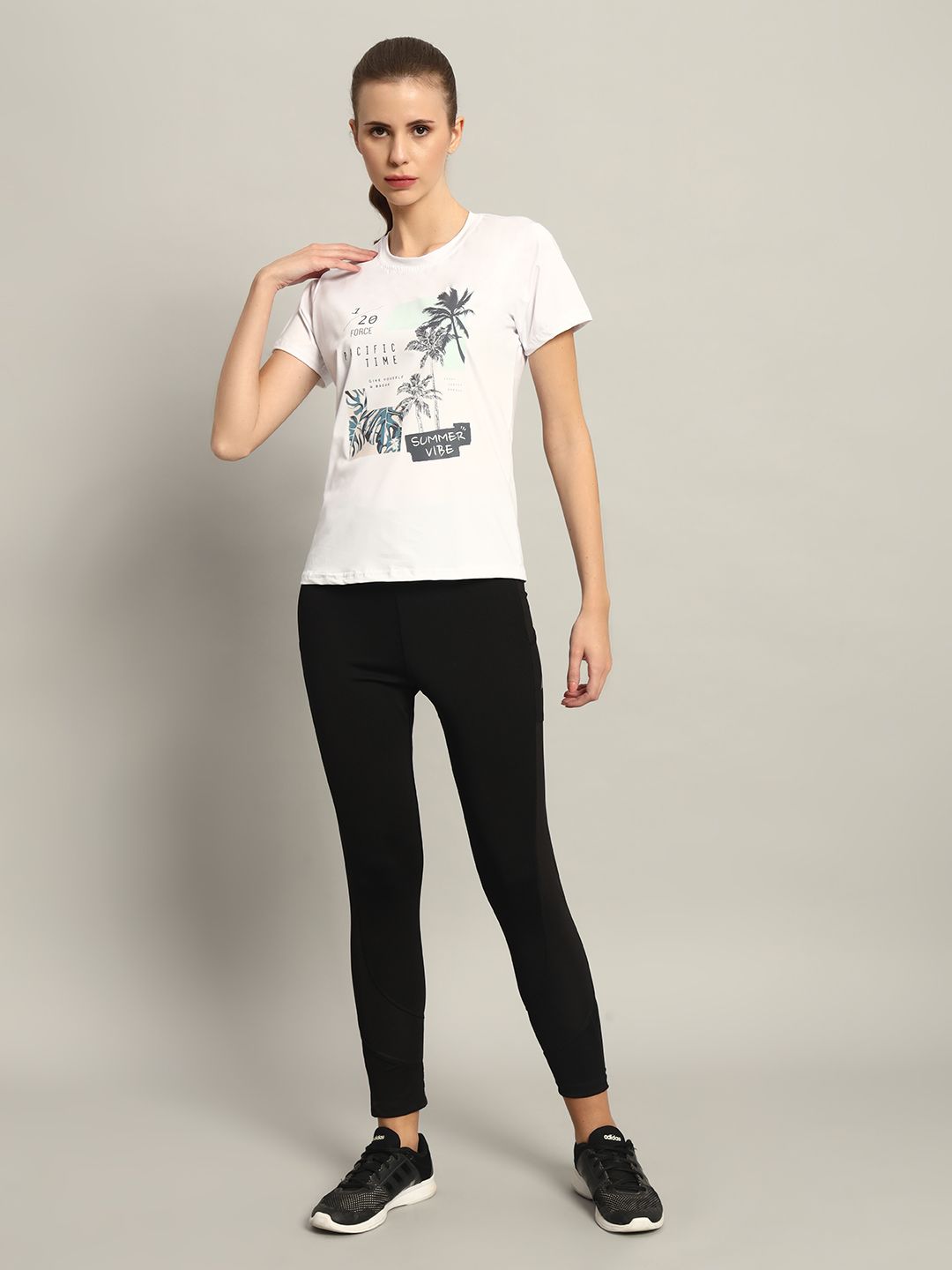 Savvy X Wear  Stretchable Gym Wear T-Shirt 