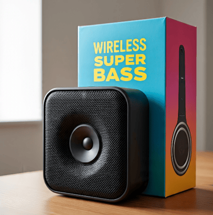 Wireless Super Bass Portable Bluetooth Speaker
