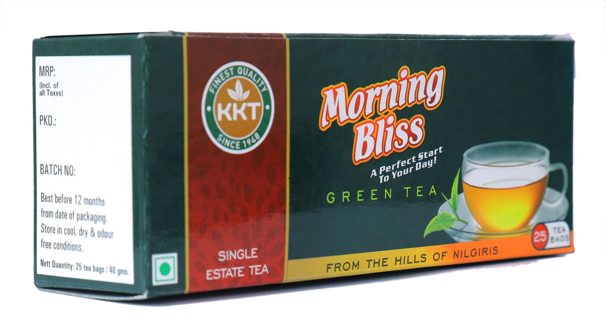 Morning Bliss - Green Tea - Dip Tea-40gms