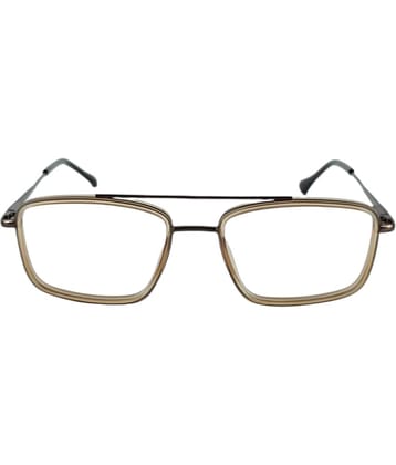 Redex Beige Rectangular Eyeglass Frame ( Pack of 1 )