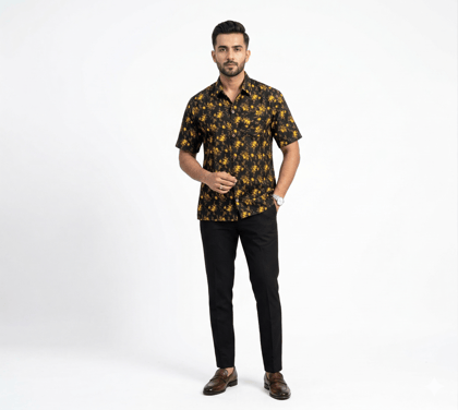 Stylish Fashionable Trendy Cotton Party Shirt For Men