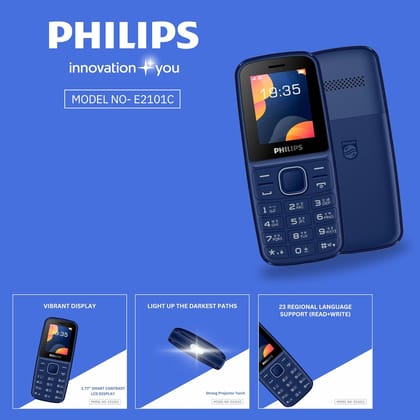 Philips Dual Sim keypad Phone-E2101