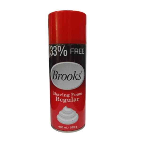 Brooks Shaving Foam Regular 400 Ml