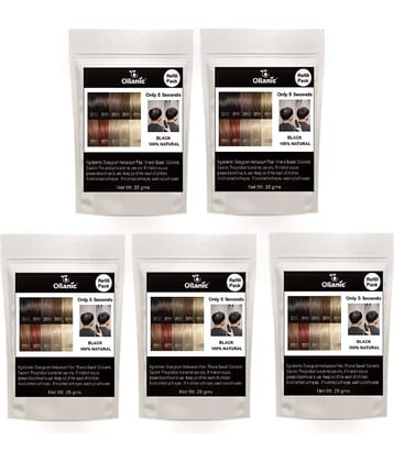 Oilanic Hair Building Fiber Hair Building Fiber 25 gm Pack of 5
