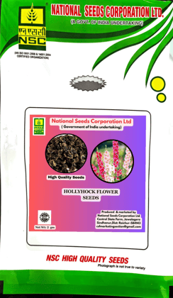 Hollyhock Flower Seeds -Mixed color