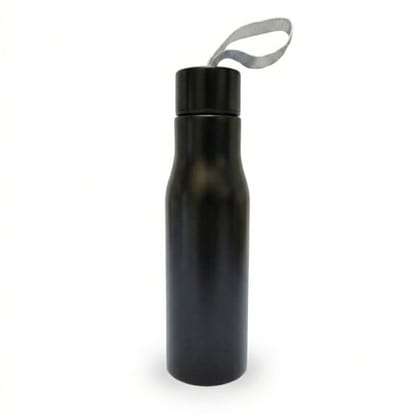 Premium Stainless Steel Water Bottle | Single Wall & Leak-Proof | 500ml Metallic Glossy Finish
