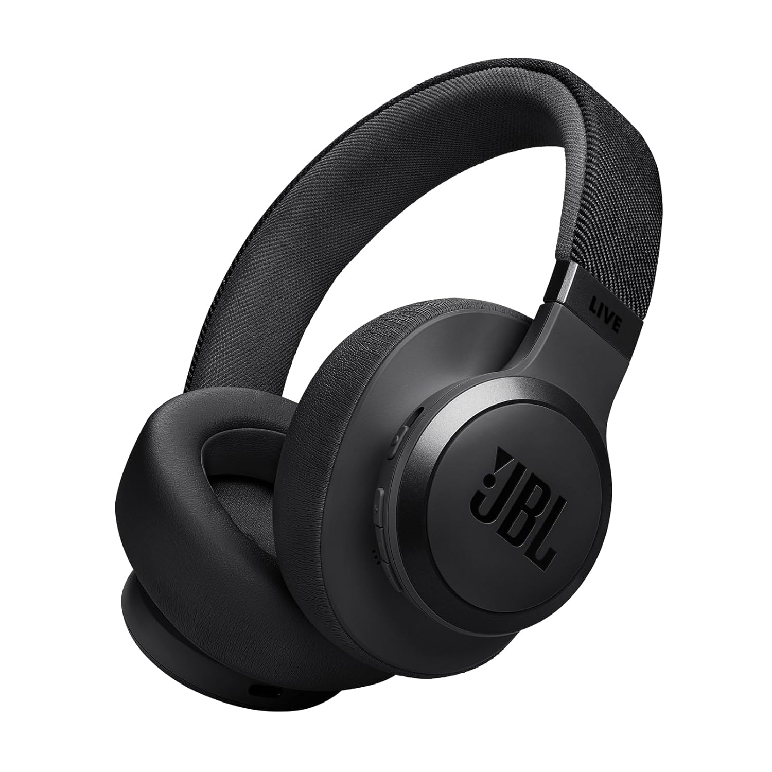 JBL Live 770NC True Adaptive Noise Cancellation Headphones Wireless Over Ear- Black