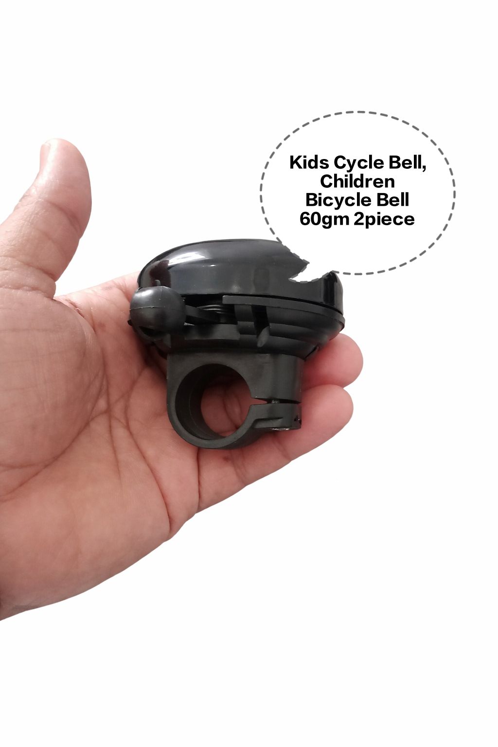 Kids Cycle Bell, Bicycle Bell, Bike Bell, Cycle Horn Bell, Handlebar Bell 60gm 2pieces 