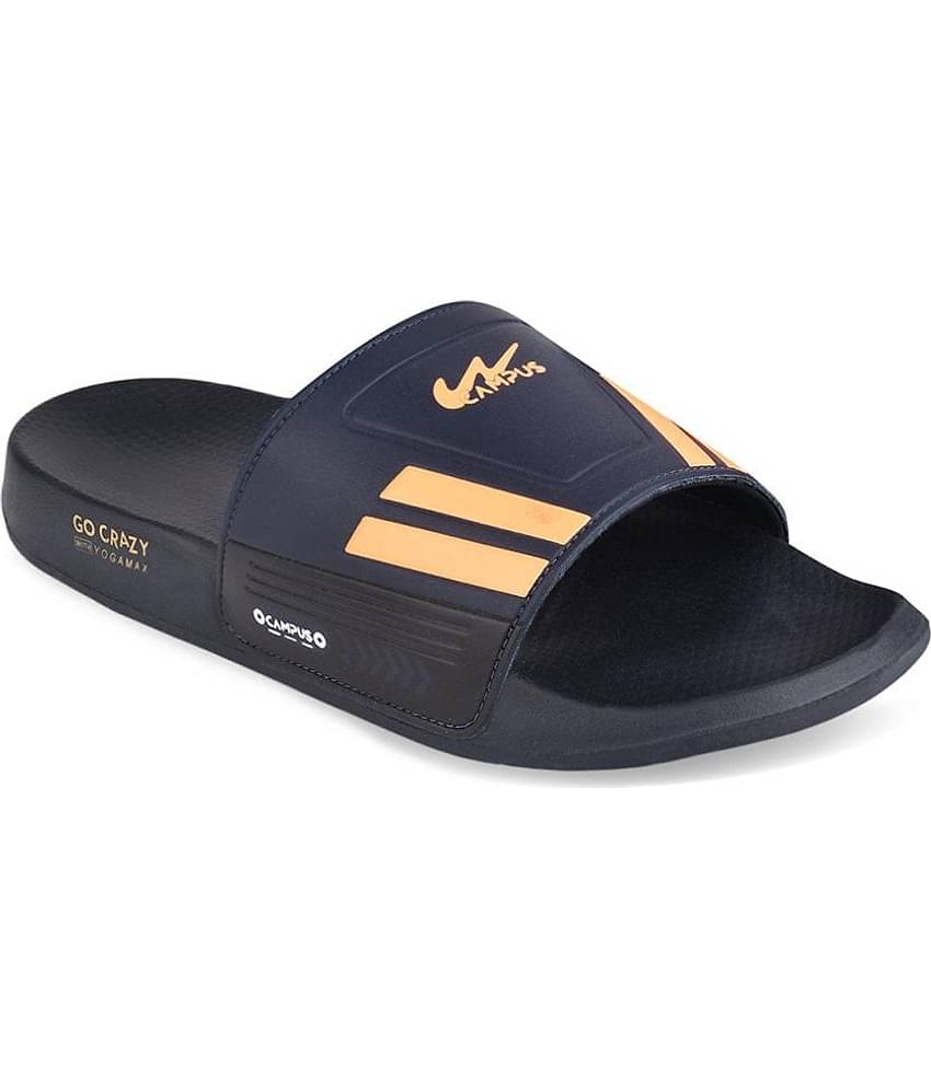 Campus - Black Men's Slide Flip Flop