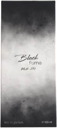 Ahmed Al Maghribi Black Fume for Men 100ml – Bold & Long-Lasting Smoky Woody Fragrance