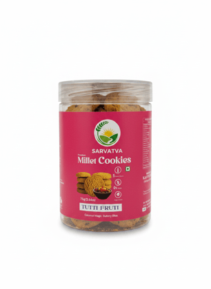Sarvatva Tutti Frutti Millet Cookies