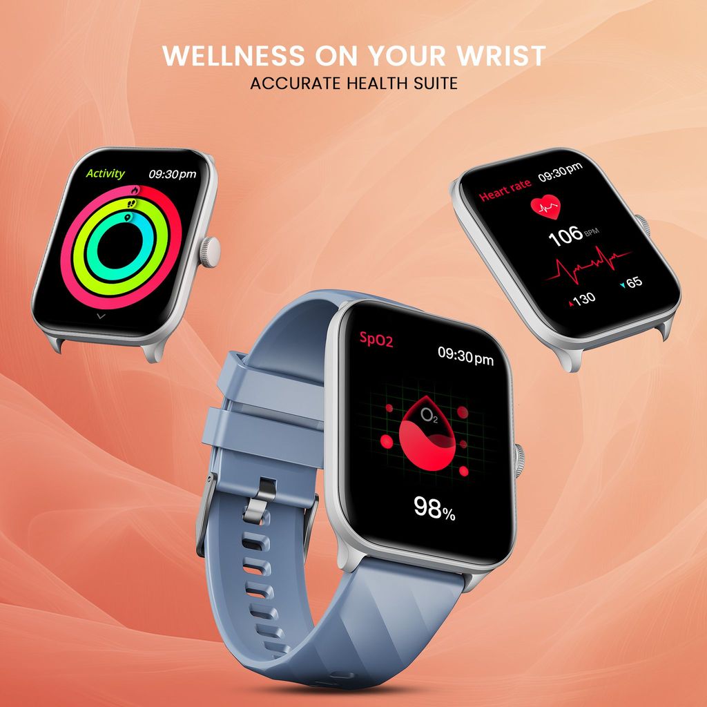 CELLECOR E5 Connect 2.01" IPS HD Display | 700 NITS | BT-Calling | AOD | IP67 | BT v5.4| Smartwatch