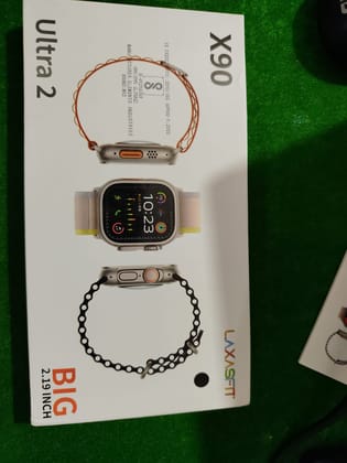 LAXASFIT X90 Ultra 2 Smartwatch (2.19” Big Display, Sports Edition)