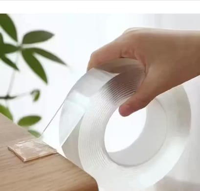 Double Sided Nano Tape Heavy Duty – Washable, Reusable & Traceless Multipurpose Mounting Adhesive Tape(Pack of 2)