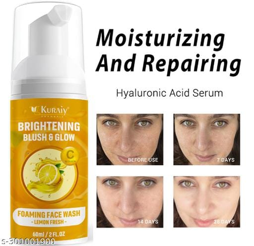 KURAIY Unique Facewash & Scrubs